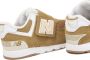 New Balance Kids 574 panelled suede sneakers Neutrals - Thumbnail 3