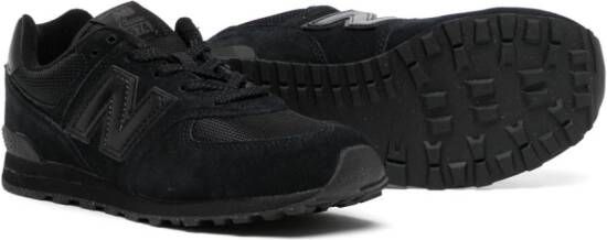 New Balance Kids 574v3 low-top sneakers Black