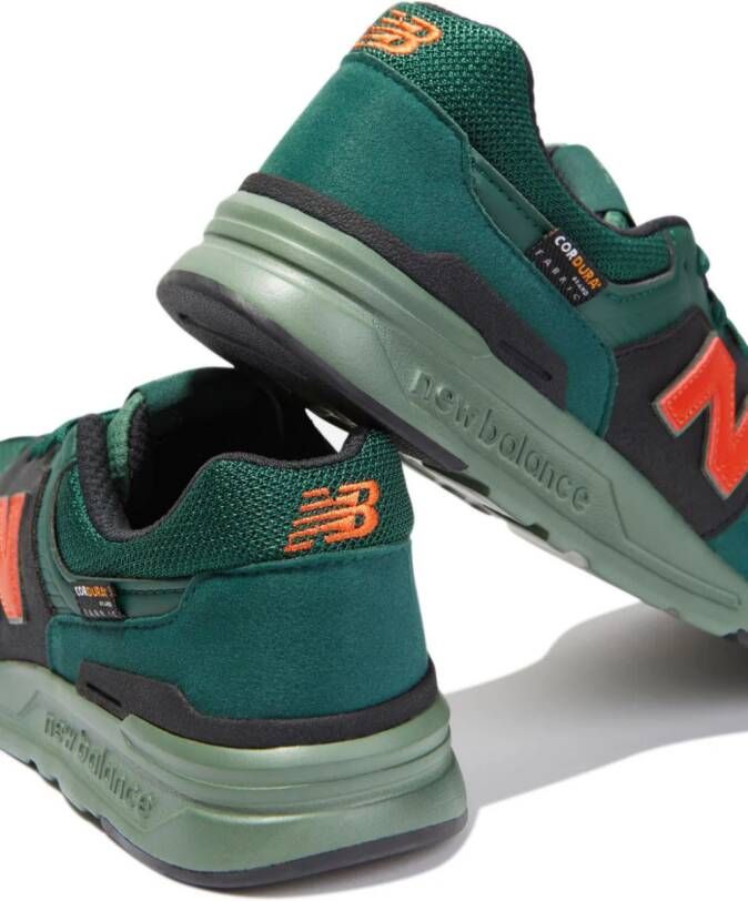 New Balance Kids 997H lace-up sneakers Green