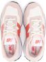 New Balance Kids colour-block panelled leather sneakers Pink - Thumbnail 3