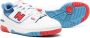 New Balance Kids lace-up low-top sneakers White - Thumbnail 2