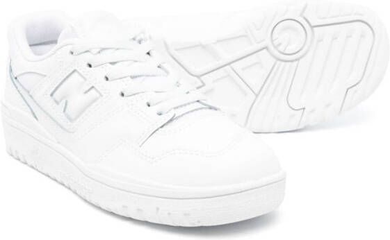 New Balance Kids logo-embellished sneakers White