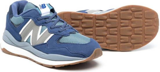 New Balance knitted-construction sneakers Blue