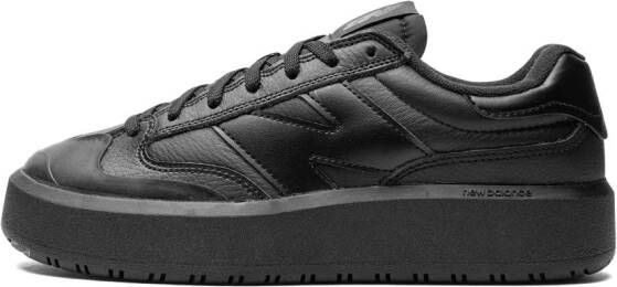 New Balance lace-up low-top sneakers Black