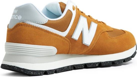 New Balance logo-embellishment low-top sneakers Brown