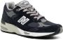 New Balance logo-patch lace-up sneakers Blue - Thumbnail 2