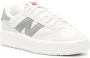New Balance logo-patch lace-up sneakers White - Thumbnail 2