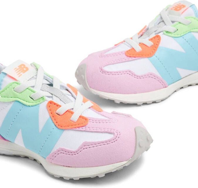 New Balance logo-patch low-top sneakers Pink