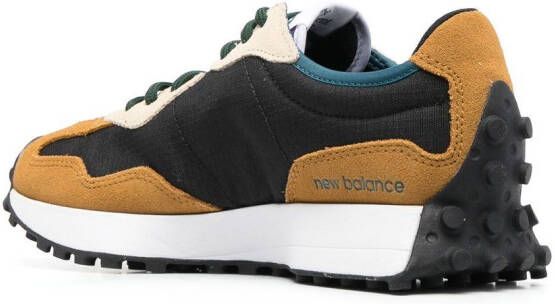 New Balance low-top lace-up sneakers Black