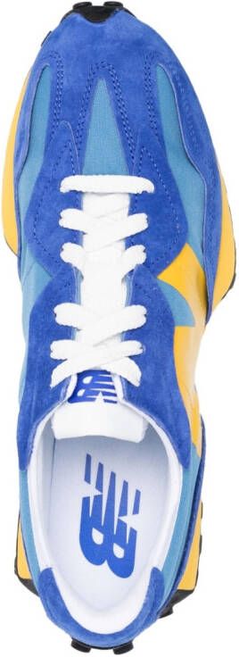 New Balance low-top lace-up sneakers Blue