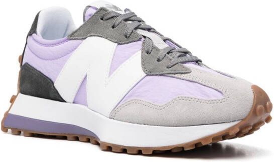 New Balance low-top lace-up sneakers Purple