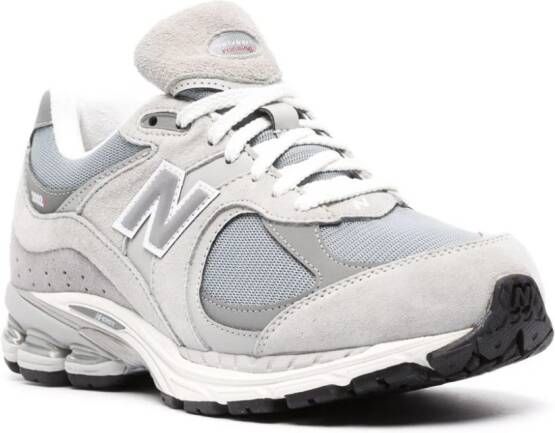 New Balance 2002R panelled lace-up sneakers CONCRETE