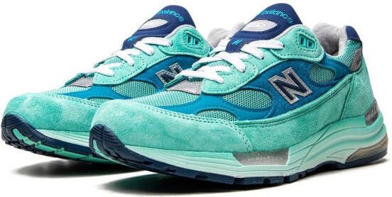 New Balance M992 "Teal" sneakers Blue