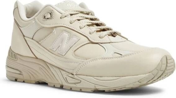 New Balance Made in UK 991v1 panelled sneakers Neutrals
