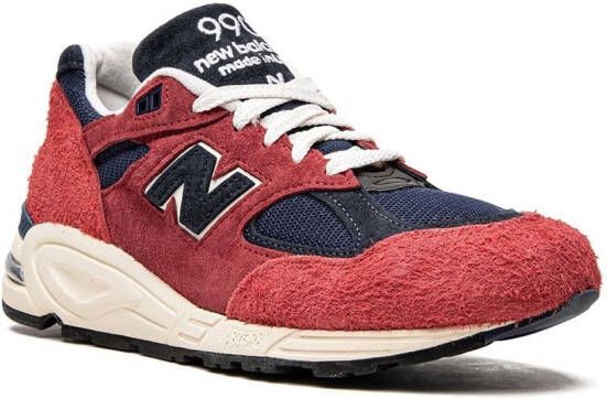 New Balance Made in USA 990v2 "Chrysanthemum" sneakers Red