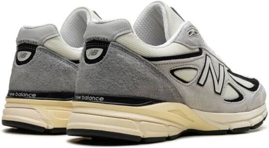 New Balance Made in USA 990v4 "Grey Black" sneakers