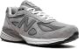New Balance Made in USA 990v4 leather sneakers Grey - Thumbnail 2
