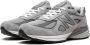 New Balance Made in USA 990v4 leather sneakers Grey - Thumbnail 3