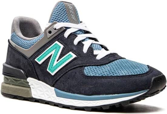 New Balance MS574 panelled sneakers Blue