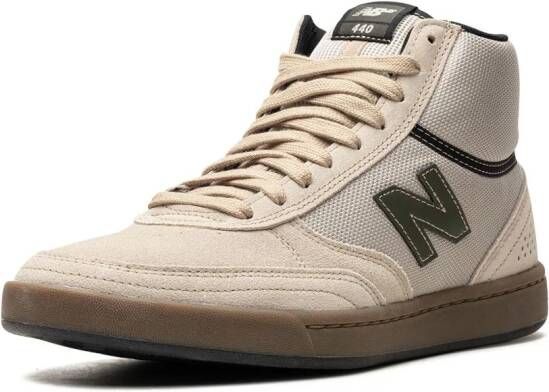 New Balance Numeric 440 High "White Green" sneakers Neutrals