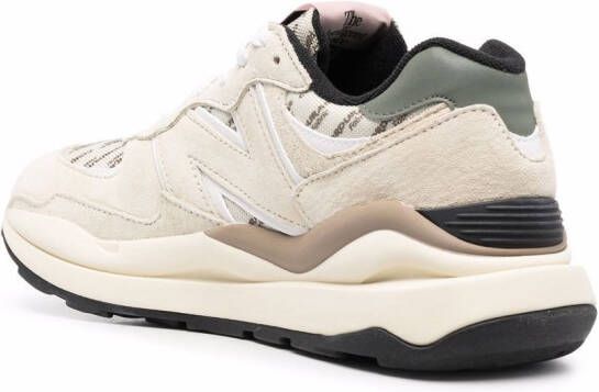 New Balance panelled low-top sneakers Neutrals