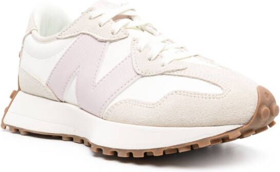 New Balance panelled low-top sneakers White