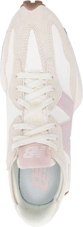 New Balance panelled low-top sneakers White