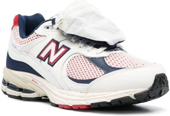 New Balance pouch-detail lace-up sneakers White