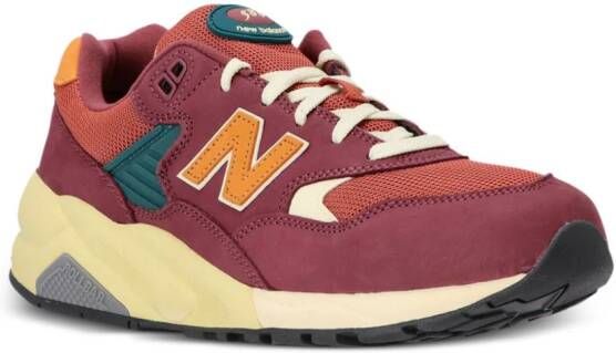 New Balance The 580 panelled sneakers Red