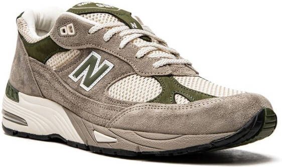 New Balance x Aimé Leon Dore 991 "Miuk Grey" sneakers Green