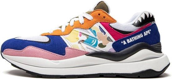 New Balance x BAPE 57 40 "Multicolor" sneakers White