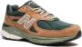 New Balance 990 v3 Made in USA “Tan Green” sneakers Brown - Thumbnail 2