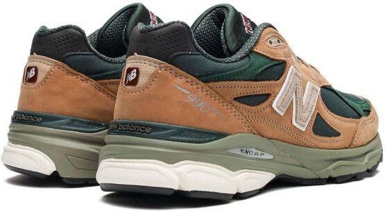New Balance 990 v3 Made in USA “Tan Green” sneakers Brown