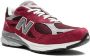 New Balance 990 V3 Made In USA "Scarlet" sneakers Red - Thumbnail 2
