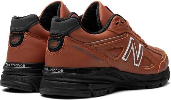 New Balance x Teddy Santis 990v4 Made in USA "Mahogany Black" sneakers Brown