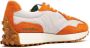 New Balance 574 colour-block suede sneakers Orange - Thumbnail 3