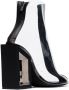 Nicholas Kirkwood black Void 105 PVC ankle boots - Thumbnail 3