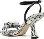 Nicholas Kirkwood Lexi 75mm knotted high-heel sandals White - Thumbnail 3