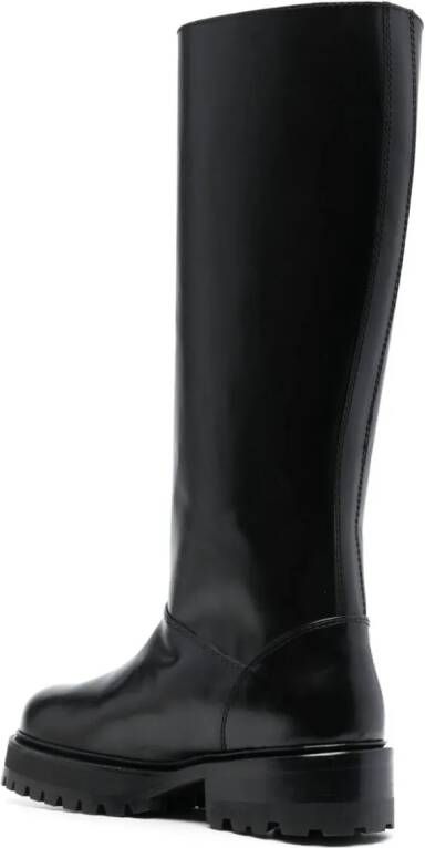 Nicole Saldaña Dani 60mm knee-length boots Black