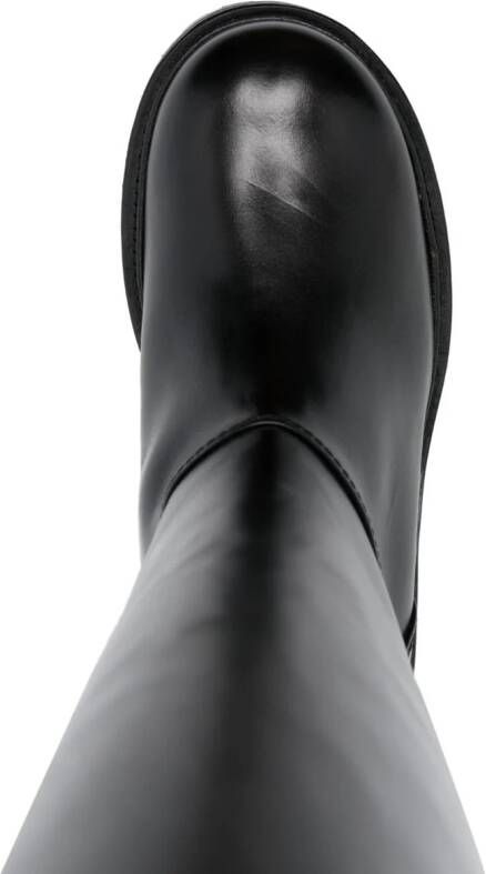 Nicole Saldaña Dani 60mm knee-length boots Black