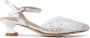 NICOLI Clara crystal-embellished sandals Silver - Thumbnail 2