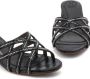 NICOLI crystal-embellished 40mm mules Black - Thumbnail 4