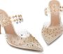 NICOLI Farrow crystal-embellished leather sandals Gold - Thumbnail 4