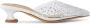 NICOLI Fausta crystal-embellished sandals White - Thumbnail 2
