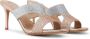NICOLI Janick crystal-embellished sandals Pink - Thumbnail 2