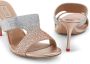 NICOLI Janick crystal-embellished sandals Pink - Thumbnail 4