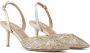 NICOLI Melissa crystal-embellished sandals Gold - Thumbnail 2