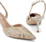 NICOLI Melissa crystal-embellished sandals Gold - Thumbnail 4
