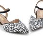 NICOLI Stacey embellished pointed-toe sandals Silver - Thumbnail 4