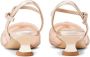 NICOLI Wynter crystal-embellished leather sandals Neutrals - Thumbnail 3